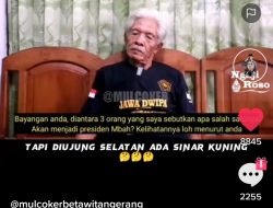 Sinar Kuning Dari Selatan Bakal Berjaya Di Pilpres 2024, Kata Mbah No