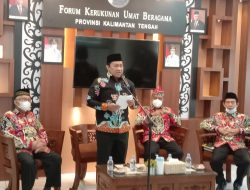 Wagub Edy Pratowo Buka Sekolah Moderasi Bagi Pengurus dan Anggota FKUB Se-Kalteng Tahun 2022