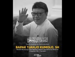 Menko Airlangga Kehilangan Tjahjo Kumolo: Beliau Pekerja Keras dan Rendah Hati