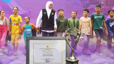 Jatim Raih Penghargaan Provinsi Layak Anak, Gubernur Khofifah: Alhamdulillah, Prestasi Yang Tak Mudah