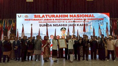Masyarakat Sunda se-Nusantara Dukung Ridwan Kamil Jadi Capres 2024