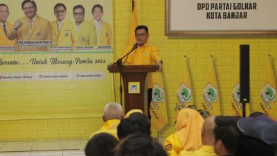Kang Ace Ajak Ratusan Kader Golkar Kota Banjar Sosialisasikan KIB dan Airlangga Capres 2024