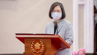 Presiden Tsai Ing-wen: Taiwan Takkan Mundur Hadapi Ancaman Militer China