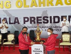 Kejuaraan Bulutangkis Piala Presiden 2022 Resmi Dibuka Menpora Zainudin Amali
