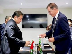 Bertemu Dirjen UNIDO Gerd Muller, Menko Airlangga Bahas Peningkatan Kinerja Sektor Industri