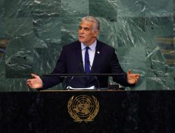 Pidato di PBB, PM Israel Yair Lapid Minta Berdamai Dengan Indonesia