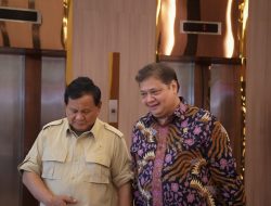 Menko Airlangga Terima Menhan Prabowo, Bahas Kemandirian Ekonomi dan Ketahanan Nasional