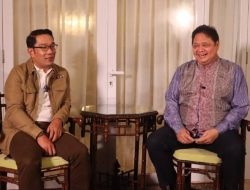 Inilah 4 Alasan Airlangga Hartarto Cocok Berpasangan Dengan Ridwan Kamil di Pilpres 2024