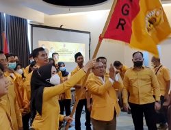 Dikukuhkan Pimpin Ormas MKGR Jakbar, Rahmi Intan Yahya Siap Menangkan Golkar di DKI Jakarta