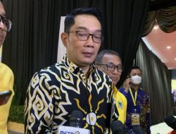 Airlangga Hartarto: Pak Ridwan Kamil Akan Bersinergi Dengan Golkar, Tugas Ketua Golkar Jabar Memastikannya