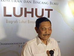 Menko Luhut Luncurkan Buku Biografi ‘LUHUT’