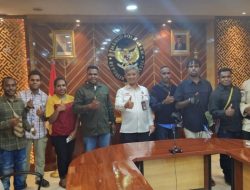 Audiensi di Kemenko Polhukam, Mahasiswa Papua Desak Lukas Enembe Segera Ditangkap