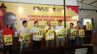 Relawan Muda Airlangga Ungkap Sinyal Dukungan Jokowi Untuk Capres-Cawapres Golkar