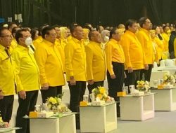 Akbar Tandjung, Aburizal Bakrie dan Agung Laksono Kompak Hadiri HUT Ke-58 Partai Golkar