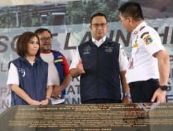 Anies Baswedan Resmikan Jalur Sepeda dan Fasilitas Pejalan Kaki di Taman Semanggi