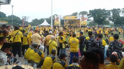 70 Ribu Warga Sumut Ikut Jalan Sehat HUT Ke-58 Partai Golkar, Ijeck: Bukti Dekat Dengan Masyarakat