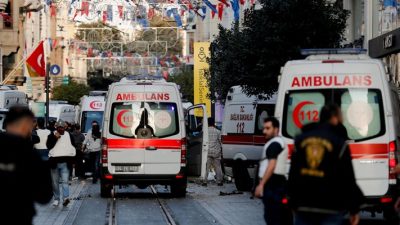 Turki Tahan 17 Tersangka Pengeboman Istanbul