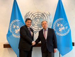 Pengamat Puji Lawatan Airlangga Hartarto ke Markas PBB: Tak Semua Tokoh Diterima Sekjen PBB