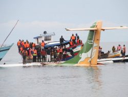 Dihantam Badai, Pesawat Precision Air Jatuh ke Danau Victoria di Tanzania