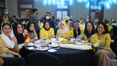Animasi Warung Kuning, Cara Unik Nurul Arifin dan Meutya Hafid Sosialisasikan Kerja Politik Partai Golkar dan Airlangga Hartarto