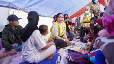 IIPG Peduli Korban Gempa Cianjur: Buka Dapur Umum Hingga Trauma Healing Untuk Anak-Anak
