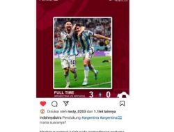 Indah Putri Indriani Girang Argentina Tembus Final Piala Dunia Qatar 2022