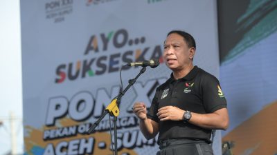 Menpora Zainudin Amali: PON Jadi Sarana Pembinaan Atlet Bertalenta Untuk Prestasi Tingkat Internasional