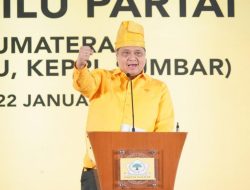 Airlangga Hartarto Targetkan Partai Golkar Rebut 17 Kursi DPR RI di Sumatra Bagian Utara