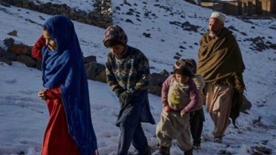Musim Dingin Capai -34 Derajat Celcius, 78 Warga Afghanistan Meninggal Hipotermia