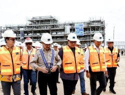 Wujudkan Percepatan Hilirisasi, Airlangga Hartarto Tinjau KEK Gresik Hingga Manyar Smelter Freeport
