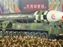 Parade HUT ke-75 Tentara Rakyat, Korut Pamer Rudal Antarbenua Hwasong-17