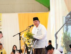 Isra Mi’raj di Sumsel, Airlangga Hartarto: Pentingnya Sosok Nabi Muhammad SAW Bagi Kader Golkar