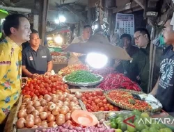 Wamendag Jerry Sambuaga Rajin Blusukan Tinjau Harga Bahan Pokok di Pasar Tradisional