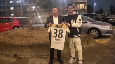Menpora Zainudin Amali Sambangi Pratama Arhan di Tokyo Bahas SEA Games 2023
