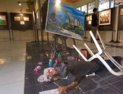 Partai Golkar Purbalingga Borong Lukisan di Pameran Tunggal Bowo Leksono ‘Gugat!’