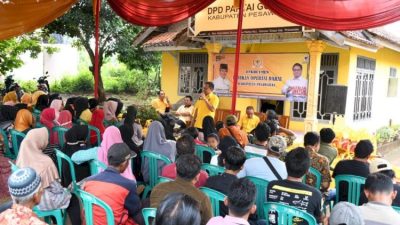 Lodewijk F. Paulus Pimpin Langsung Perekrutan Pasukan Operasi Darat Partai Golkar di Lampung