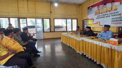 Gelar Konsolidasi Kader, Teuku Raja Keumangan Optimis Partai Golkar Kembali Berjaya di Aceh Tengah