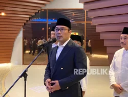 Idul Fitri 2023, Gubernur Jabar Ridwan Kamil Tak Gelar Open House Untuk Warga