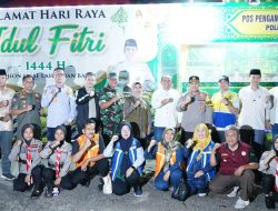 Malam Takbiran, Bupati Serang Ratu Tatu Chasanah Sempatkan Diri Pantau Pos Arus Mudik