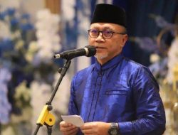 Zulkifli Hasan Lempar Pujian Untuk Prabowo dan Airlangga Hartarto di Hadapan Presiden Jokowi