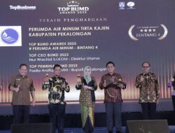 Wow! Bupati Pekalongan Fadia Arafiq Raih Penghargaan Top Pembina BUMD 2023
