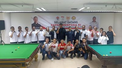 Menpora Dito Ariotedjo Harap Atlet Biliar RI Bisa Rebut Medali Emas di Sea Games 2023