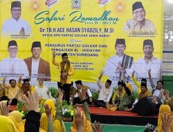 Ribuan Masyarakat Sumedang Antusias Hadiri Safari Ramadhan Partai Golkar Jabar