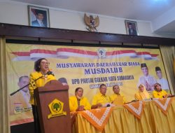 Putri Mantan Ketum, Sekar Tanjung Secara Aklamasi Terpilih Jadi Ketua Golkar Kota Solo