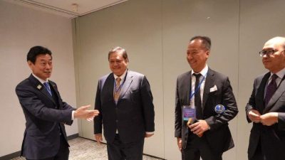 Temui Menteri Nishimura, Menko Airlangga Pererat Hubungan Bilateral Ekonomi RI-Jepang