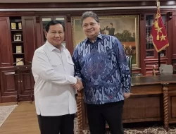 Airlangga Hartarto dan Prabowo Subianto Di Atas Angin, Hasil Survey Lampaui Elektabiltas Ganjar-Erick dan Anies-AHY