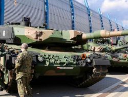 Jerman Kucurkan Bantuan Militer 3 Miliar Dolar ke Ukraina, Termasuk 30 Tank Leopard
