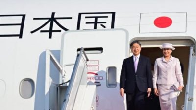 Kaisar Jepang Hironomiya Naruhito Kunjungi Depo MRT Jakarta