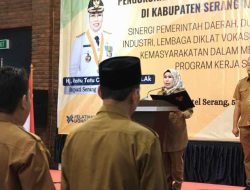 Tekan Angka Pengangguran, Bupati Serang Ratu Tatu Chasanah Komitmen Sukseskan Program SDC