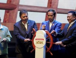 Menko Airlangga Dampingi Presiden Jokowi Luncurkan RPJPN 2025-2045